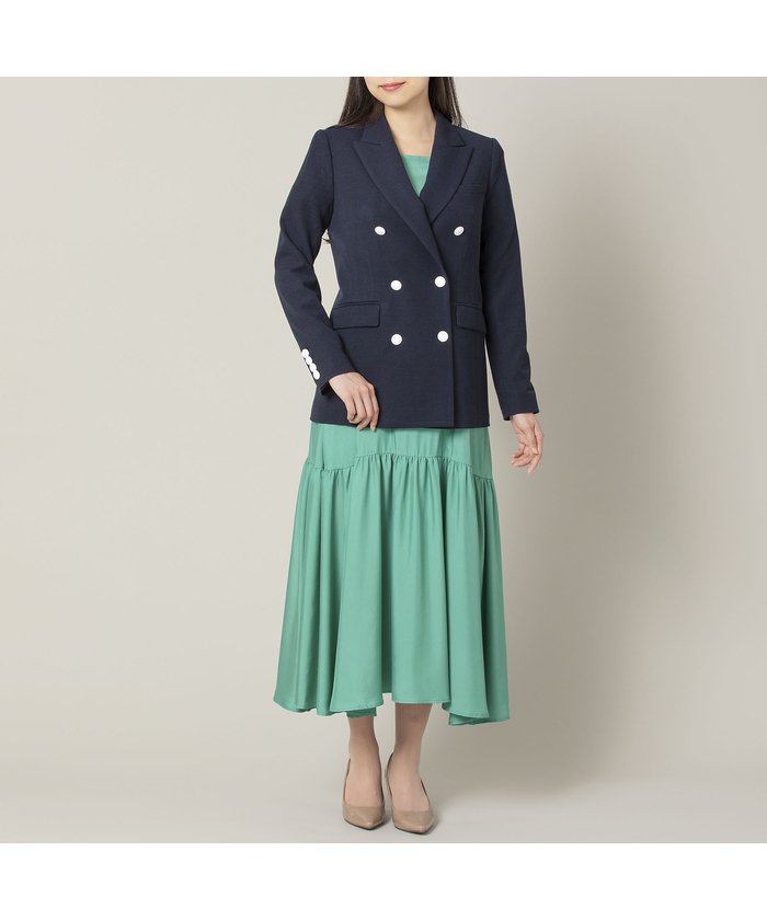 ダブルボタンテーラードジャケット(504534632)｜レディースファッション｜阪急百貨店公式通販 HANKYU FASHION