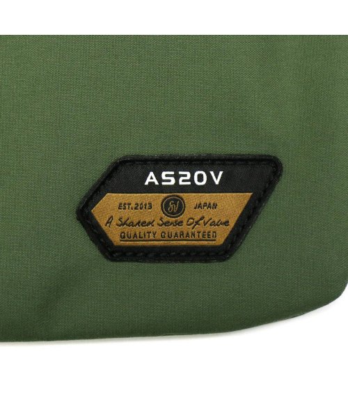 AS2OV(アッソブ)/アッソブ ポーチ AS2OV WATER PROOF FLAT POUCH－M マルチポーチ 撥水 防水 抗菌 防臭 ナイロン 日本製 ASSOV 092102/img14