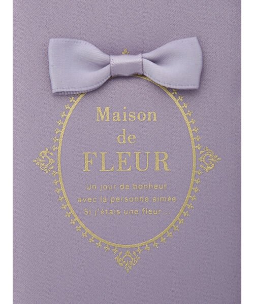 Maison de FLEUR(メゾンドフルール)/ブランドロゴフリルアイフォン13Proケース/img04