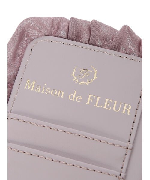 Maison de FLEUR(メゾンドフルール)/ブランドロゴフリルアイフォン13Proケース/img07