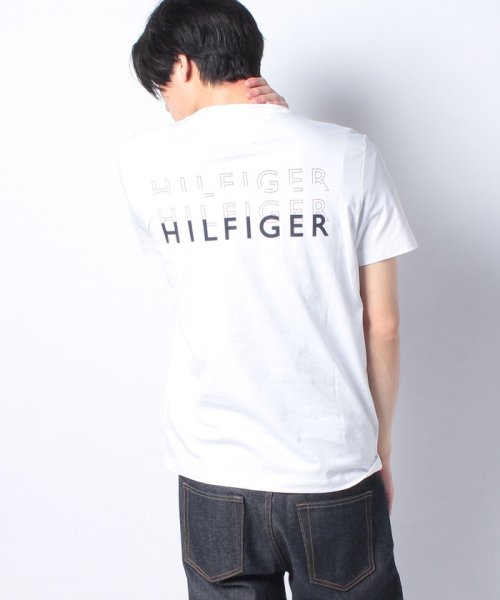 TOMMY HILFIGER(トミーヒルフィガー)/HILFIGERバックロゴTシャツ/img16