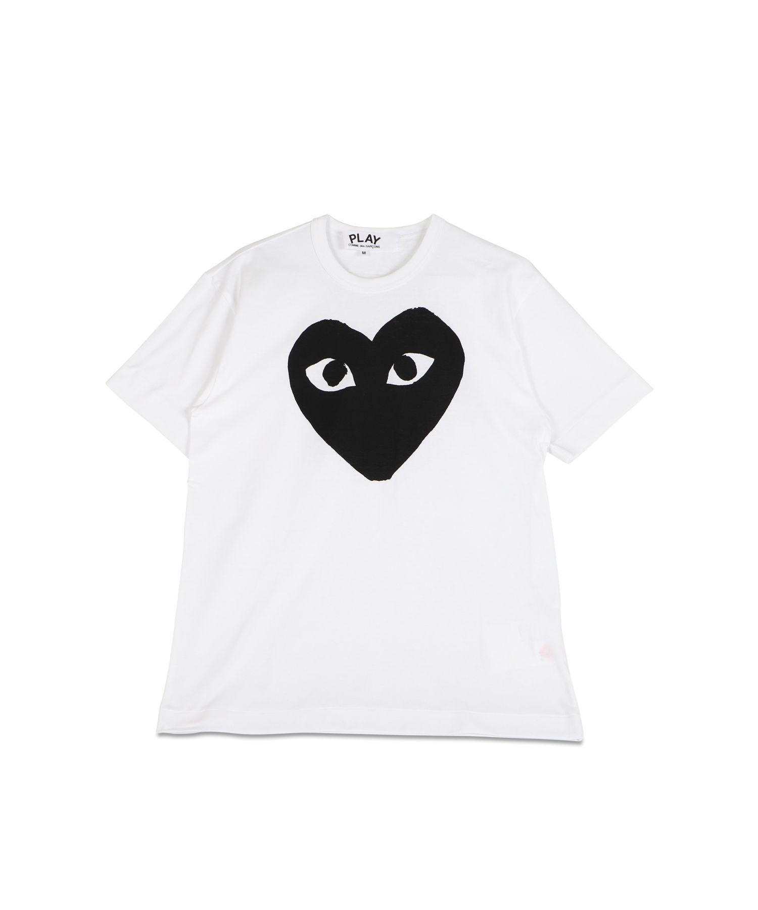 プレイ コムデギャルソン PLAY COMME des GARCONS Tシャツ 半袖 メンズ ブラックハート ロゴ BLACK HEART PLAY  T－SH
