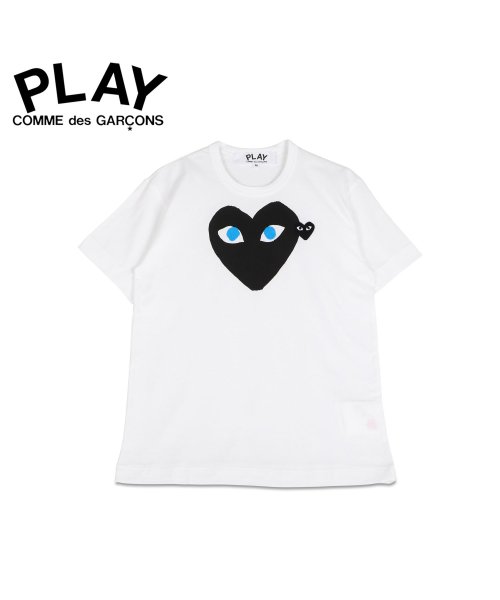プレイ コムデギャルソン Play Comme Des Garcons Tシャツ 半袖 メンズ ブラックハート ロゴ Black Heart Play T Sh コムデギャルソン Commedesgarcons Magaseek