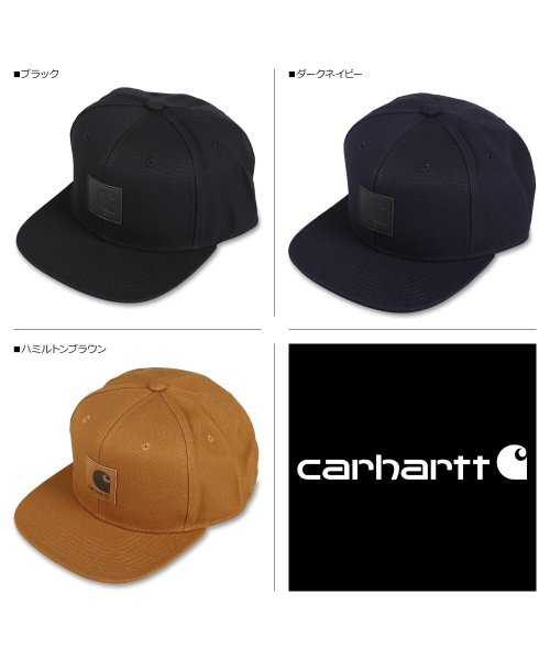 Carhartt(カーハート)/カーハート carhartt WIP キャップ 帽子 スナップバックキャップ メンズ レディース LOGO CAP OCWI0230991/img02