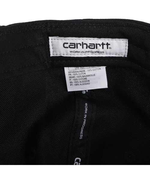 Carhartt(カーハート)/カーハート carhartt WIP キャップ 帽子 スナップバックキャップ メンズ レディース LOGO CAP OCWI0230991/img07