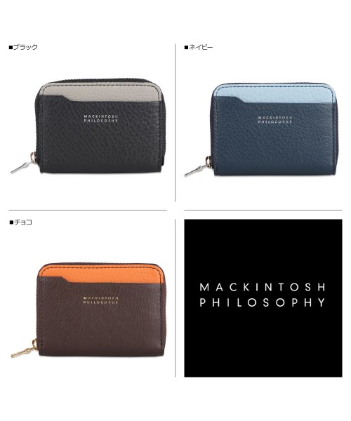 MACKINTOSH PHILOSOPHY(マッキントッシュ フィロソフィー)/マッキントッシュ フィロソフィー MACKINTOSH PHILOSOPHY 財布 小銭入れ コインケース パスケース メンズ グレンフィディック ラウンドファ/img02