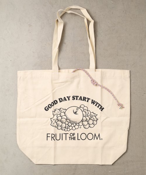 ar/mg(エーアールエムジー)/【78】【14575900】【FRUIT OF THE LOOM】BRAIDED CORD TOTE BAG/img17