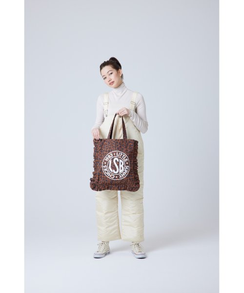 ar/mg(エーアールエムジー)/【8】【LSB－LG－015R】【Little Sunny Bite】LSB Logo frill tote bag/img10