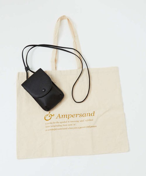 collex(collex)/【WEB限定】【Ampersand】タンニング フォンショルダーバッグ/img13