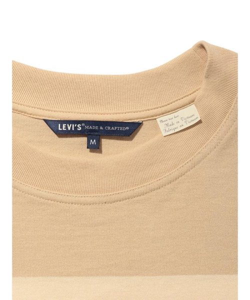 Levi's(リーバイス)/BRACELET SLEEVE Tシャツ WARM WIDE STRIPE PORCINI/img06