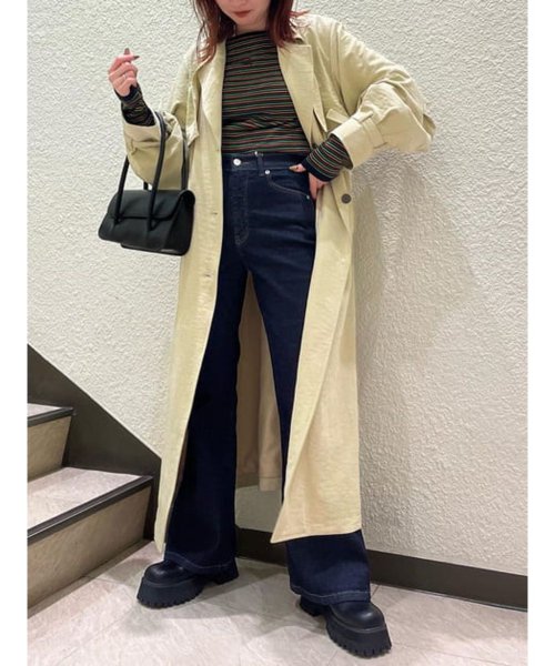 SLY(スライ)/OVER LONG TRENCH コート/img19