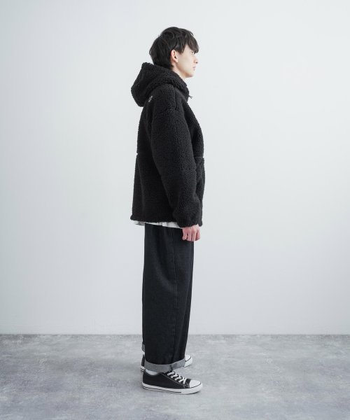 Rocky Monroe(ロッキーモンロー)/THE NORTH FACE ノースフェイス 韓国 WHITE LABEL ホワイトレーベル LYMAN FLEECE HOODIE メンズ レディース ボアジ/img50