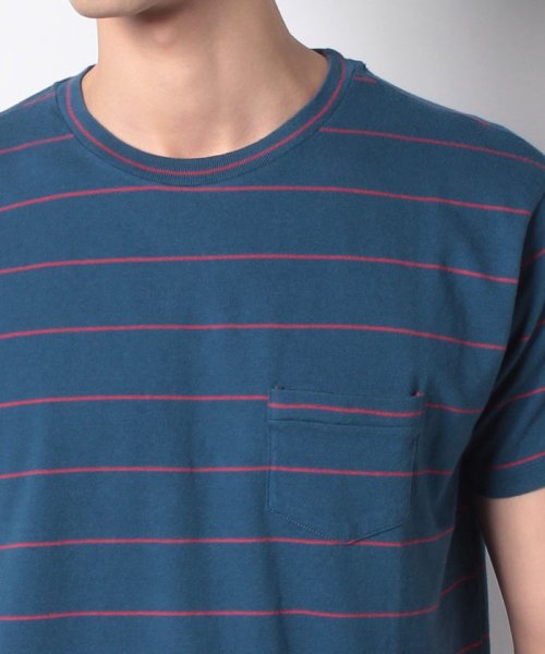 LEVI’S OUTLET(リーバイスアウトレット)/1940'S SPLIT HEM TEE LVC BLUE RED/img03