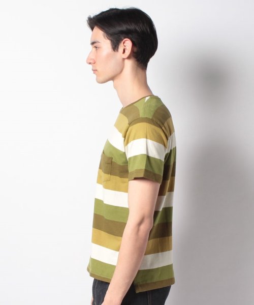 LEVI’S OUTLET(リーバイスアウトレット)/1940'S SPLIT HEM TEE LVC GREEN ECRU/img01