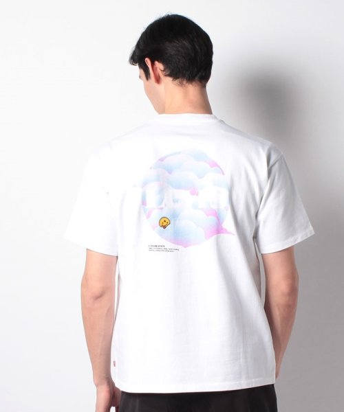 LEVI’S OUTLET(リーバイスアウトレット)/VINTAGE FIT GRAPHIC TEE CIRCLE MV LOGO WHITE/img03