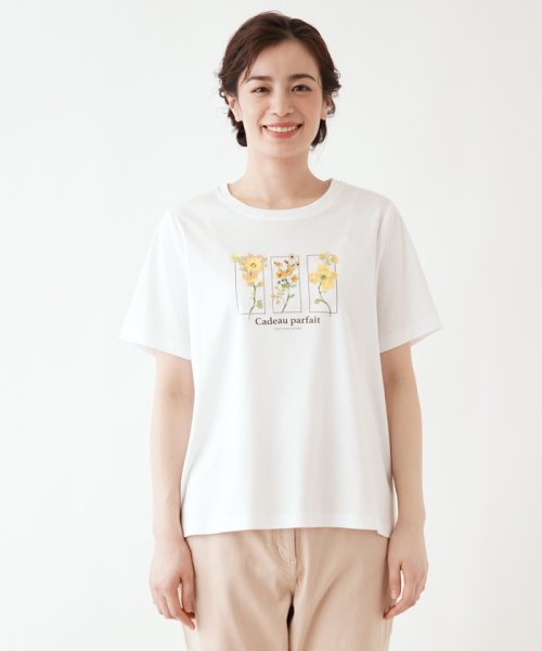 Leilian PLUS HOUSE(レリアンプラスハウス)/ワンポイントTシャツ【Leilian the week】/img04