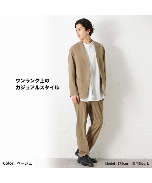 MAC HOUSE(men)(マックハウス（メンズ）)/NAVY ネイビー SOLOTEX(R)使用 ストレッチジャケット NV842381/img09