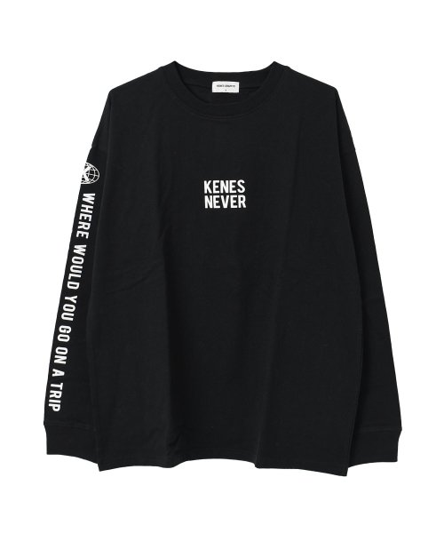 KENES GRAFFITI(ケネスグラフィティ)/袖プリントロングTシャツ/img10