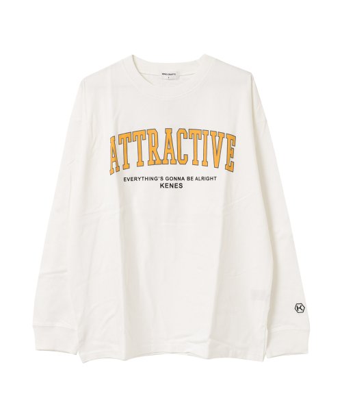 KENES GRAFFITI(ケネスグラフィティ)/アーチロゴプリントロングTシャツ/img08