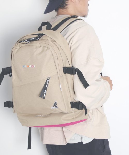 MAISON mou(メゾンムー)/【KANGOL/カンゴール】DAYPACK MULTI LOGO/ロゴバック/img03