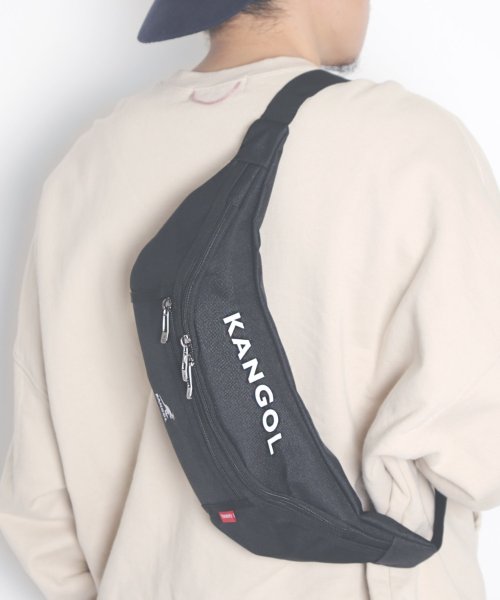 MAISON mou(メゾンムー)/【KANGOL/カンゴール】BODY BAG SOLID LOGO/ロゴボディーバッグ/img02