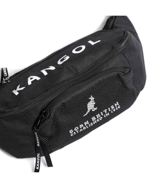 MAISON mou(メゾンムー)/【KANGOL/カンゴール】BODY BAG MESH POCKET/ロゴボディーバッグ/img10