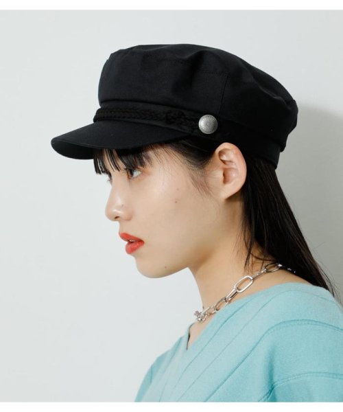 AZUL by moussy(アズールバイマウジー)/TWIST LOOP MARIN CASQUETTE/img14