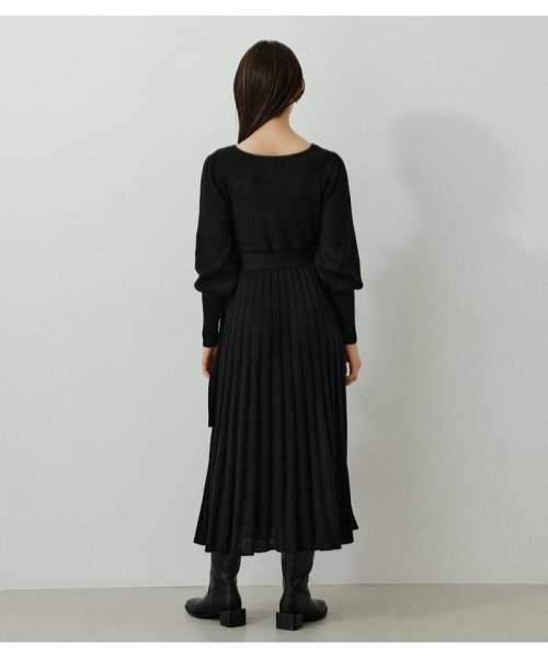 AZUL by moussy(アズールバイマウジー)/PLEATS KNIT ONEPIECE/img06