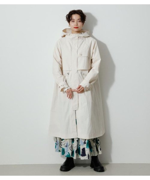 AZUL by moussy(アズールバイマウジー)/WAIST SHIRRING MODS COAT/img04