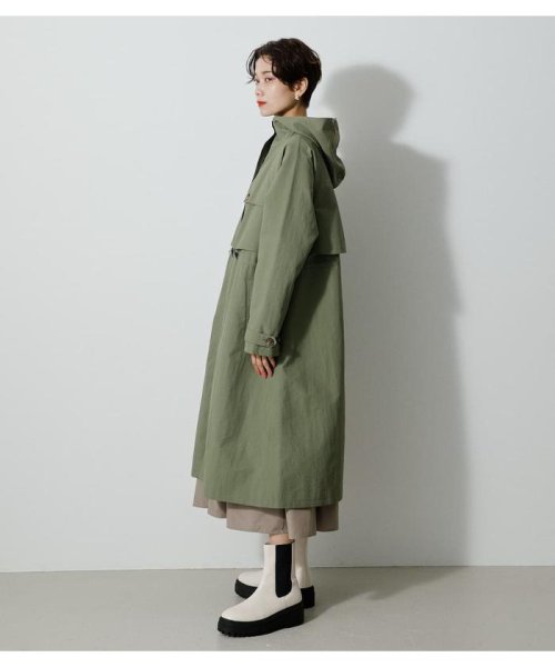 AZUL by moussy(アズールバイマウジー)/WAIST SHIRRING MODS COAT/img14