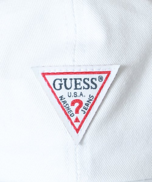 marukawa shonan(marukawa shonan)/【GUESS/ゲス】 ツイル ローキャップ/カジュアル 帽子 シンプル ユニセックス /img05