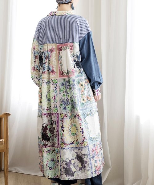 安い専門店 レトロ花柄シャツワンピース 大阪激安 Myscooterdoctor Com