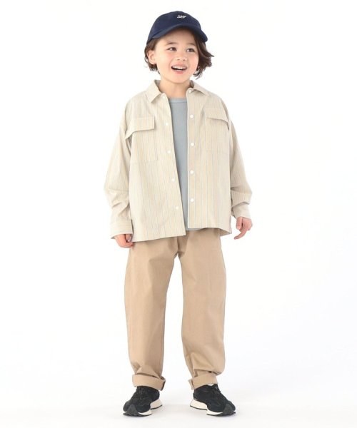 SHIPS KIDS(シップスキッズ)/SHIPS KIDS:ルーズ スナップ シャツ ジャケット(100～130cm)/img01