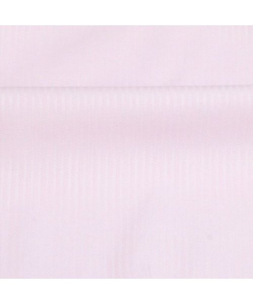 Pitta Re:)(ピッタリ)/形態安定 ワイドカラー ラウンドテール 綿100% 長袖シャツ/img05