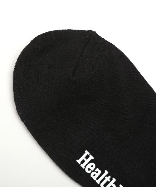 LUXSTYLE(ラグスタイル)/Healthknit(ヘルスニット)バックロゴソックス 3足セット/靴下 メンズ ソックス くつした クルーソックス ロゴ 3足セット/img05