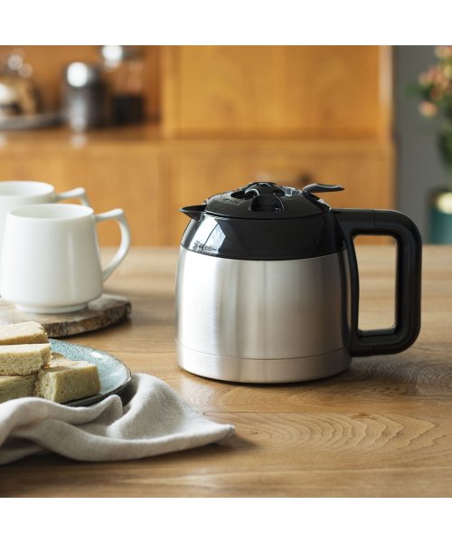 【日本正規品】ラッセルホブス コーヒーメーカー Russell Hobbs グランドリップ8カップ ステンレス コーヒー 保温 7653JP さらに