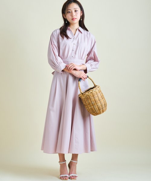 Story4月号掲載 パール釦シャツワンピース ジャスグリッティー Jusglitty Magaseek