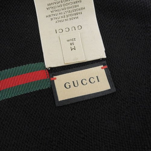 GUCCI(グッチ)/GUCCI グッチ WOOL WEB KNITTED BEANIE/img05