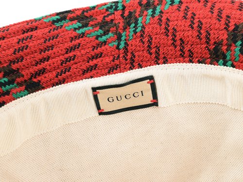 GUCCI(グッチ)/GUCCI グッチ HOUNDSTOOTH WOOL FEDORA/img05