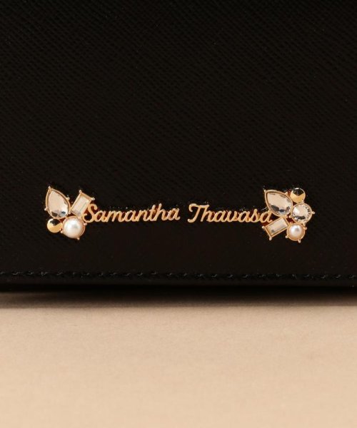 ラメレザービジュー ミニ財布 