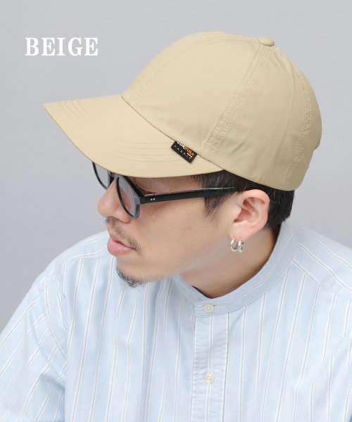 Besiquenti(ベーシックエンチ)/コーデュラコットン ローキャップ ツバ長め 日本製CORDURA コットン 帽子 メンズ カジュアル/img15
