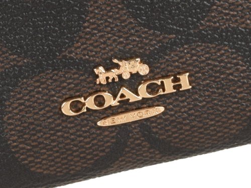 COACH(コーチ)/Coach コーチ SHAPED CARD CASE IN SIGNATURE/img04