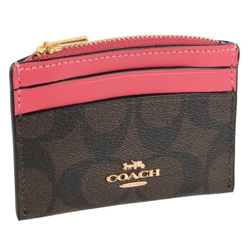 COACH(コーチ)/Coach コーチ SHAPED CARD CASE IN SIGNATURE/img05