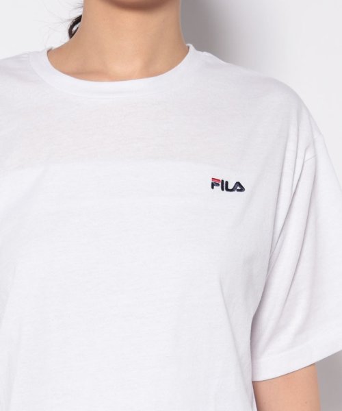 FILA（Casual）(フィラ（カジュアル）)/【セットアップ対応商品】FILA脇テープ使いTシャツ/img04