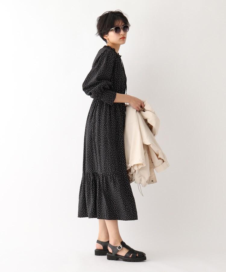 somari 新品 未使用 贅沢 シャーリング デザイン ワンピース