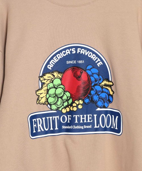 MAISON mou(メゾンムー)/【FRUIT OF THE LOOM/フルーツオブザルーム】heavy onz over size logo sweat/別注ヘビーウェイトオーバーサイズスウェ/img18