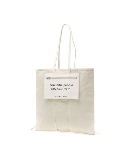 beautiful people(ビューティフルピープル)/ビューティフルピープル トートバッグ beautiful people lining logo pocket tote bag 611968/img06