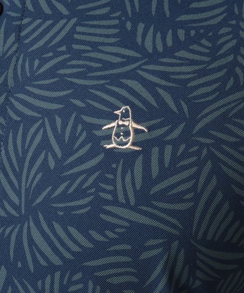 Munsingwear(マンシングウェア)/アウトラスト鹿の子リーフ柄半袖ポロシャツ【アウトレット】/img07