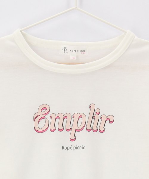 ROPE' PICNIC　KIDS(ロぺピクニックキッズ)/【KIDS】UNISEXロゴロングTシャツ/img02