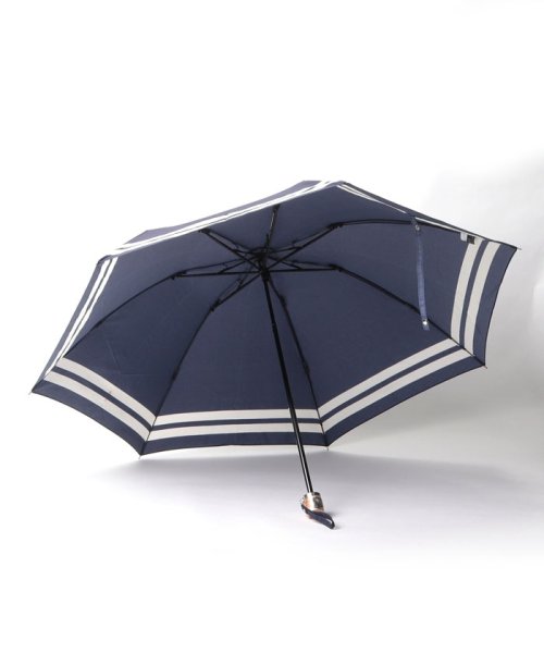 POLO RALPH LAUREN(umbrella)(ポロラルフローレン（傘）)/折りたたみ傘　”裾ボーダー”/img01